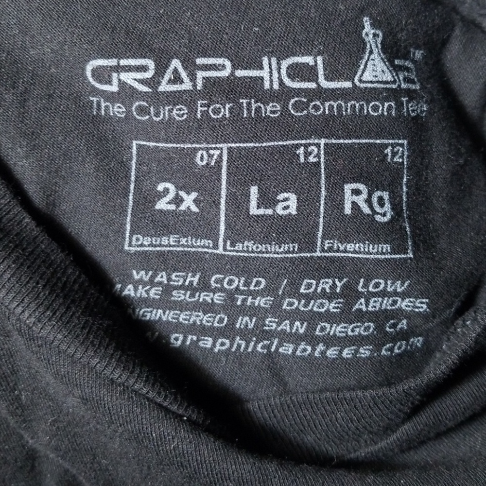 GRAPHIC LAB tshirt the cure for the common 2XL - Picture 4 of 8